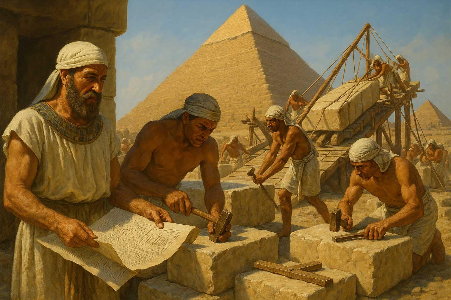 Nové archeologické nálezy prinášajú presnejší obraz o staviteľoch pyramíd Archeologický výskum staviteľov Veľkej pyramídy v Gíze