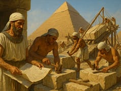 Nové dôkazy o staviteľoch Veľkej pyramídy v Gíze Archeologický výskum staviteľov Veľkej pyramídy v Gíze