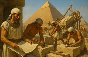 Nové dôkazy o staviteľoch Veľkej pyramídy v Gíze Archeologický výskum staviteľov Veľkej pyramídy v Gíze