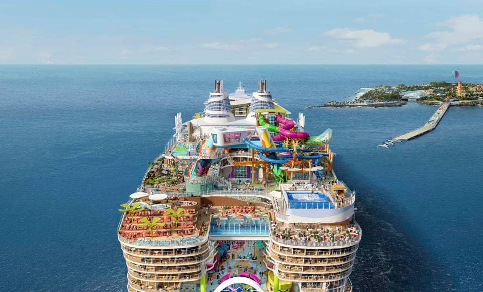 Najväčšia výletná loď na svete vypláva v roku 2024